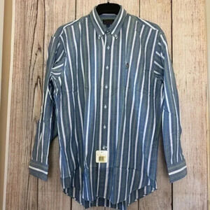 Vintage Chaps Ralph Lauren Mens Button Up shirt size 17 (34-35)